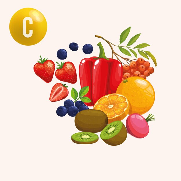 Fonti di vitamine e minerali Frutta, verdura e noci Superalimenti e verdure Salute