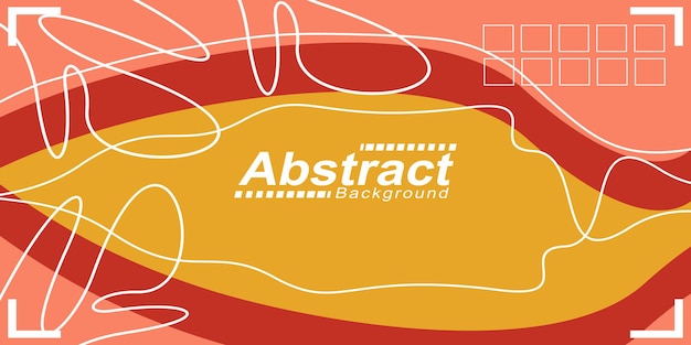 Forma di sfondo colorato astratto Vector