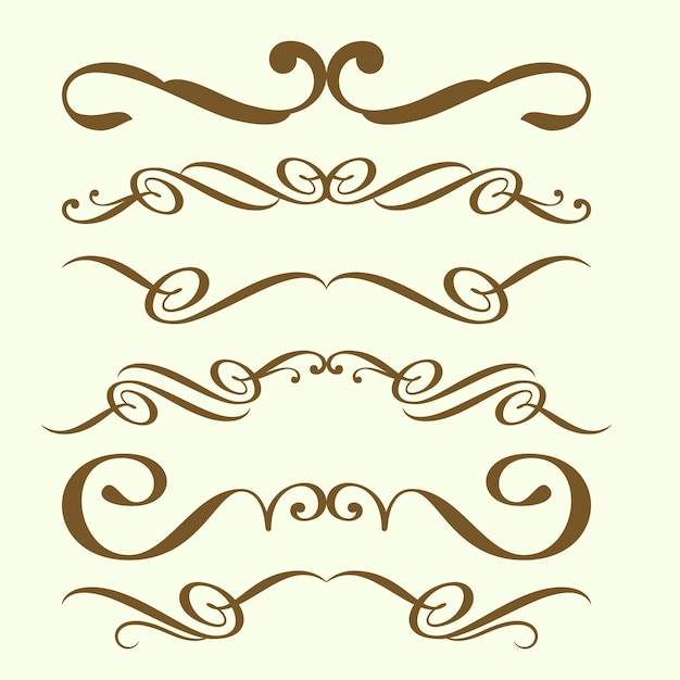 Forma ornamentale ornata marrone