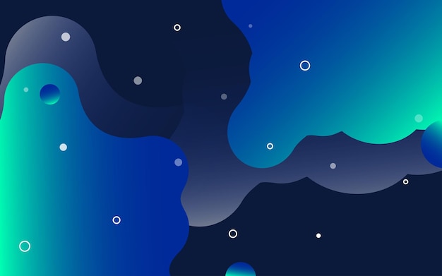 forme geometriche astratte Sfondo di elementi sfumati fluidi
