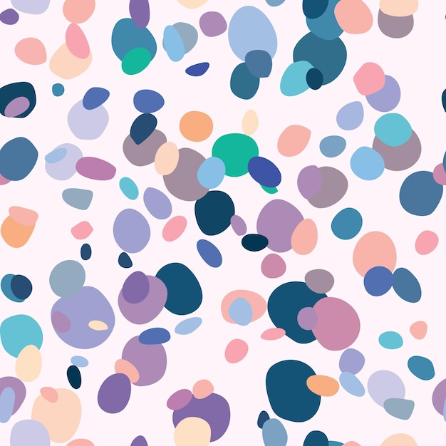 Forme sparse casuali mosaico colorato modello astratto pietra texture terrazzo design ispirato