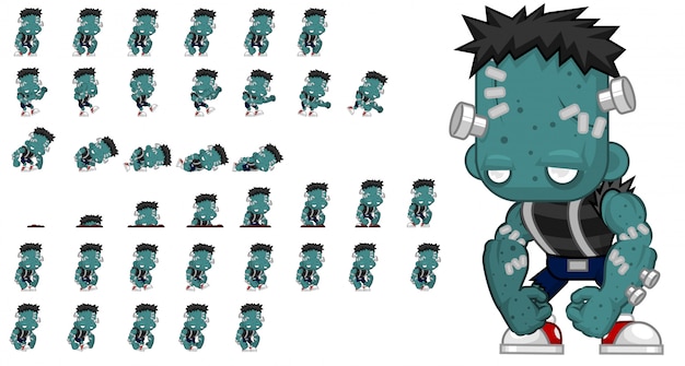 Frankenstein Game Sprite