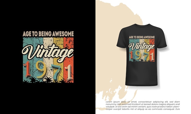 Free Retro T-Shirt Design