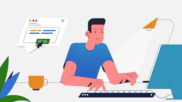 freelance Uomo piatto