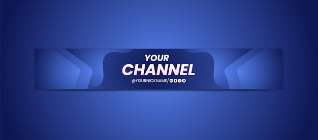 Freevectorgradientyoutubehorizontalbanner