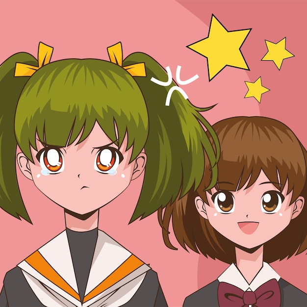Fumetto di ragazze anime