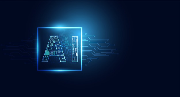Funzionamento astratto di concetto di calcolo di tecnologia Ai