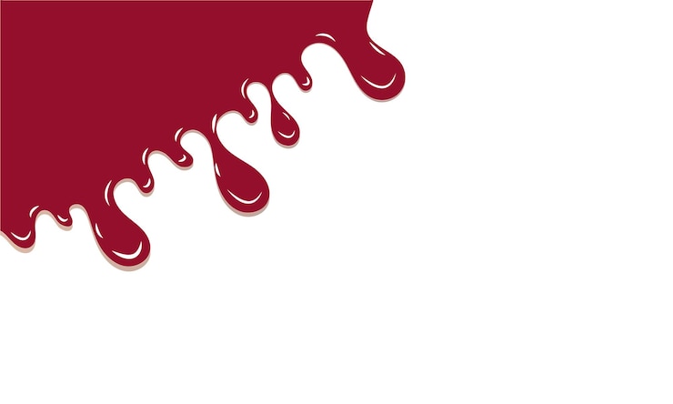 Vettore fusione di sangue liquido per sfondo e banner