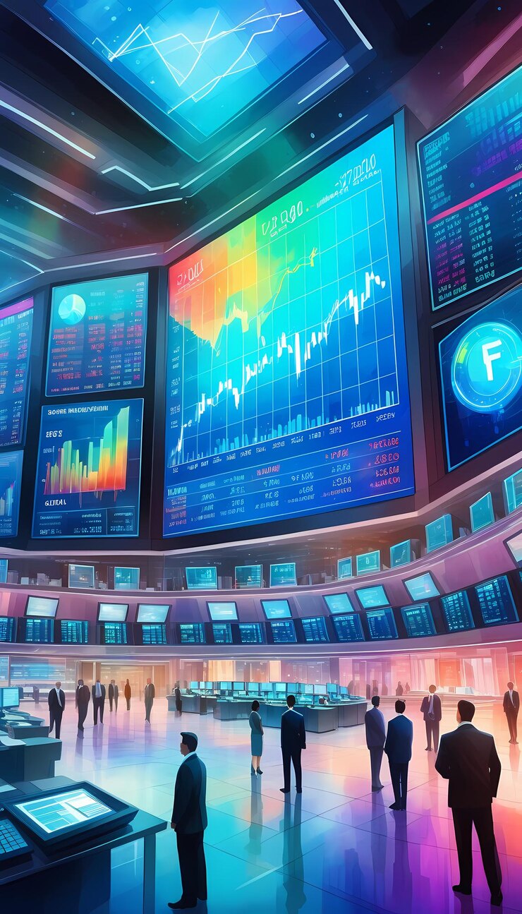 FuturisticStockExchangeTradingFloor