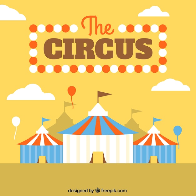 Geometria Colourful circo illustrazione
