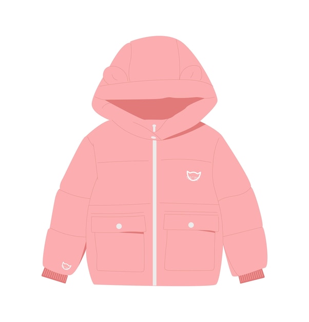 Giacca rosa per bambini