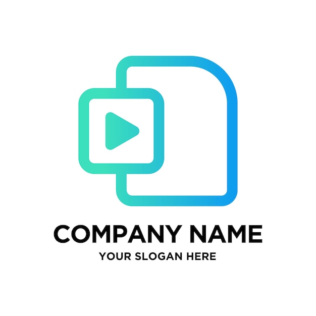 Gioca il modello di logo creativo
