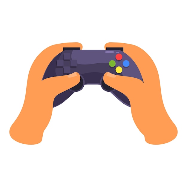 Giocatore con un controller di videogioco che gioca alla console