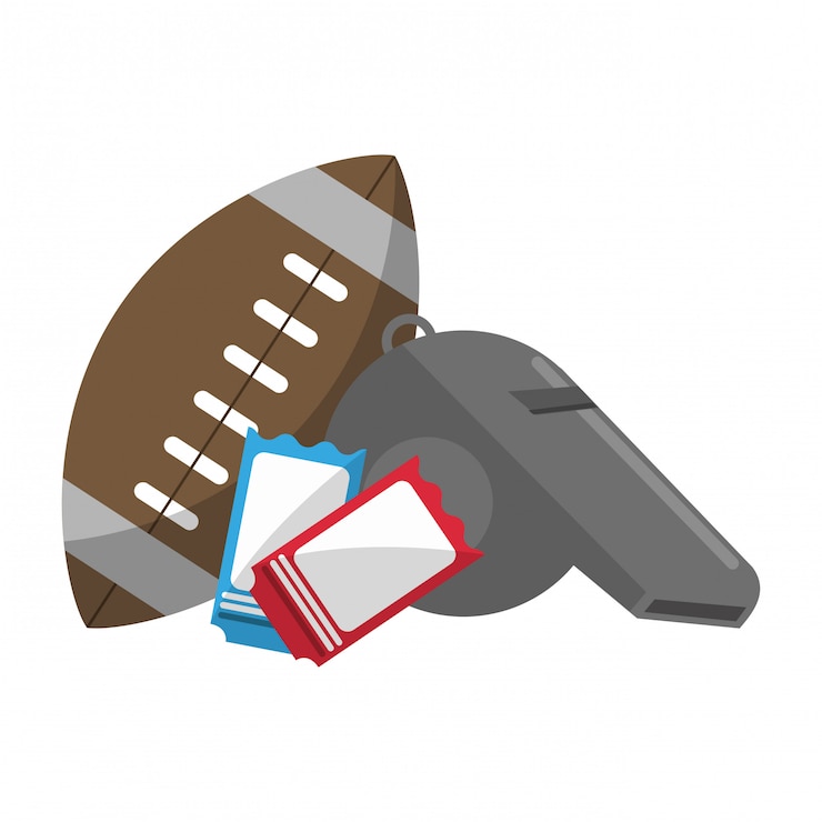 Vettore gioco di football americano