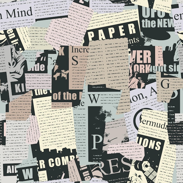 giornale senza cuciture