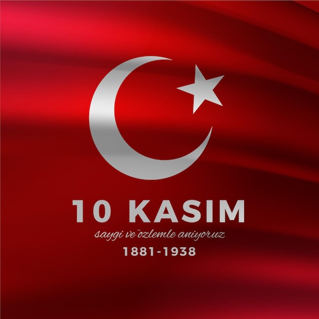 Giornata commemorativa di atatürk realistica