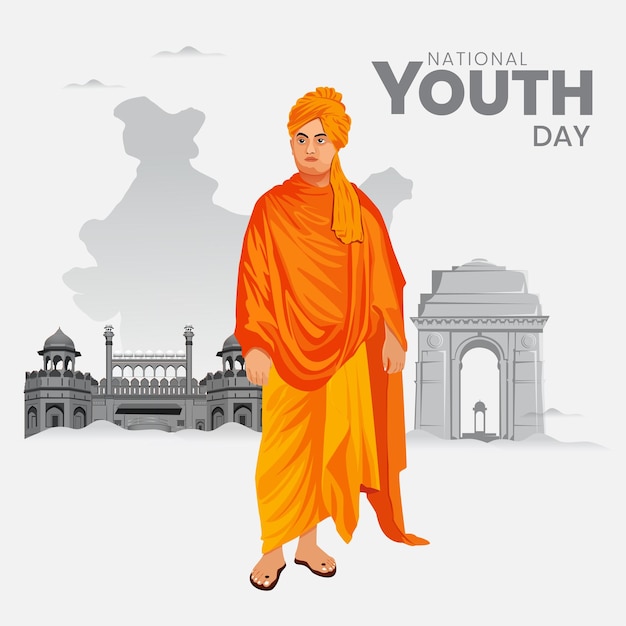 Giornata della Gioventù Indiana Swami Vivekananad