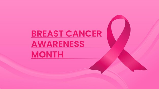 Giornata internazionale contro il cancro al seno Sfondamento Mese di sensibilizzazione al cancro al seno Ottobre con nastro