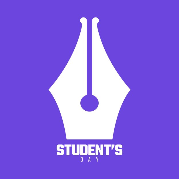 Giornata internazionale degli studenti Giornata mondiale degli studenti progettazione creativa vettoriale Illustrazione Educazione degli studenti