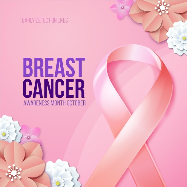 Giornata internazionale realistica contro l'illustrazione del cancro al seno
