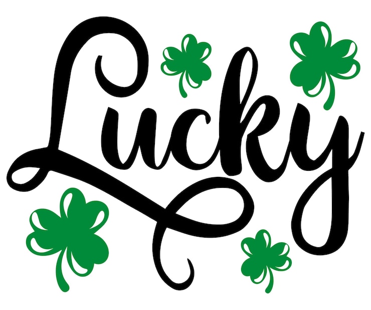 Vettore giorno di san patrizio svg e t-shirt design