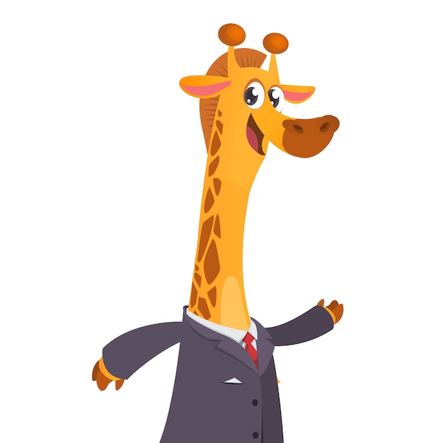 Giraffa di cartone animato