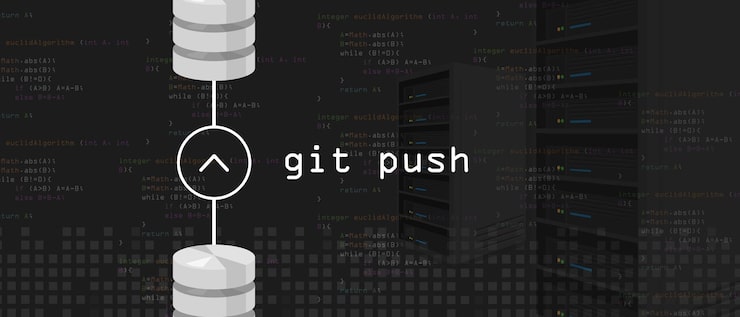 Vettore git push request programming coding server e database