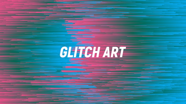 Glitch digitale Art Abstract Background