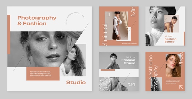Gradient business minimo post su Instagram