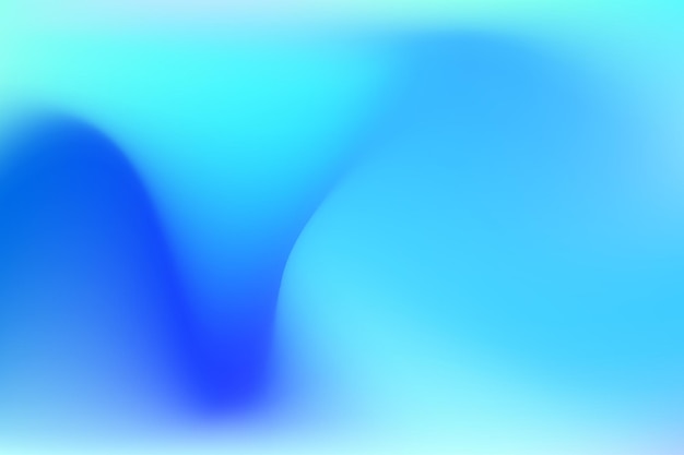 Gradiente blu sfocato sullo sfondo colorato Illustrazione di gradiente astratto blu