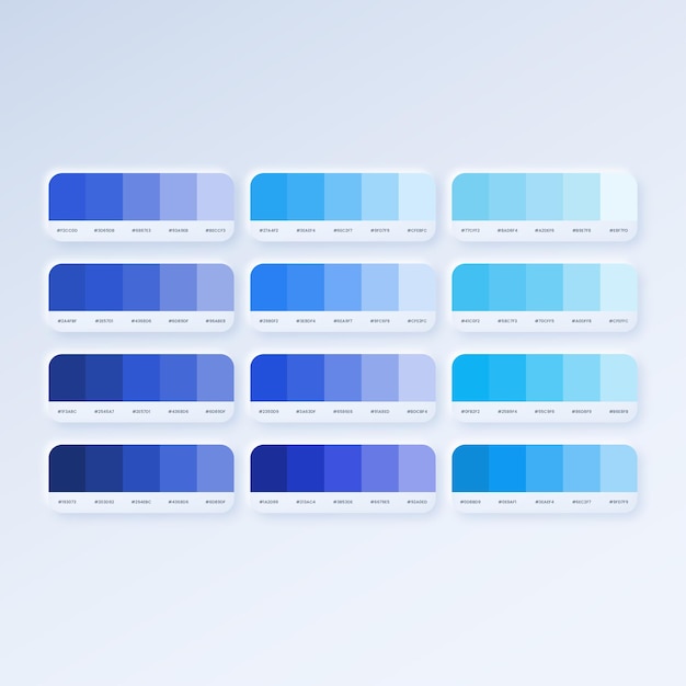 Gradiente blu