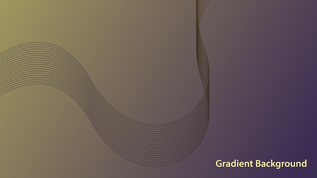 Gradiente viola con sfondo di linea tecnologica