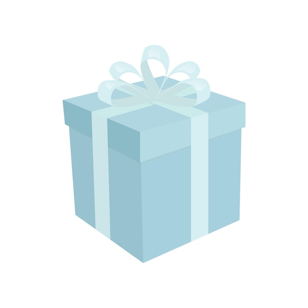 Grafico dell'illustrazione di vettore isolato confezione regalo