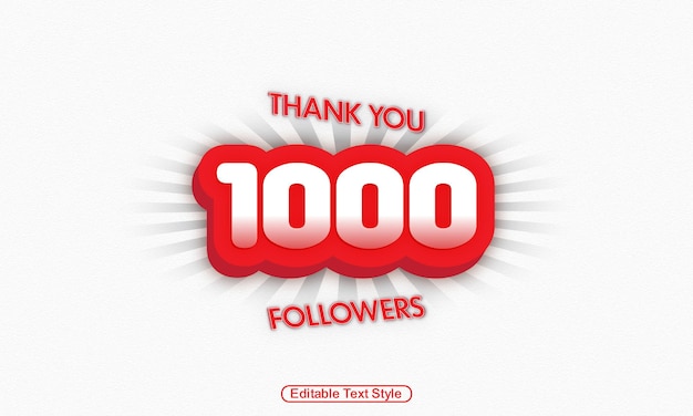 Grazie per i 1000 follower