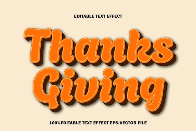 Grazie per l'effetto di testo modificabile 3D Emboss Gradient Style