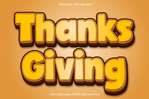 Grazie per l'effetto di testo modificabile 3D Emboss Gradient Style