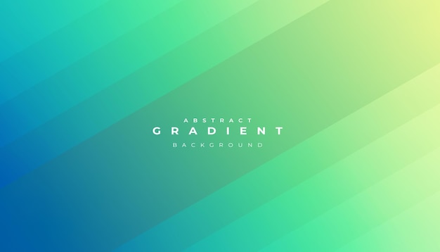Green Gradient Background Design Arte astratta