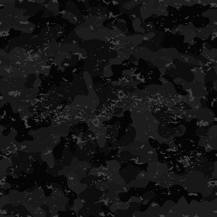 Vettore grunge a modello di camuffamento senza cuciture scuro