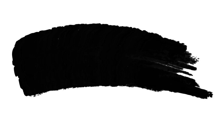 Vettore grunge badge pennello sfondo disegnato a mano adesivo nero tratto di vernice isolato