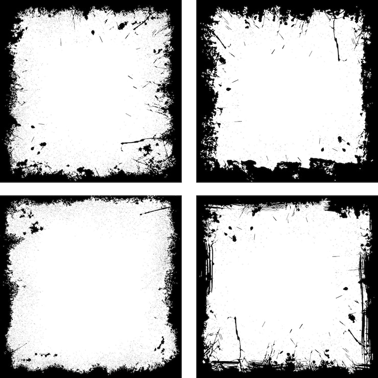 Vettore grunge frame vettore