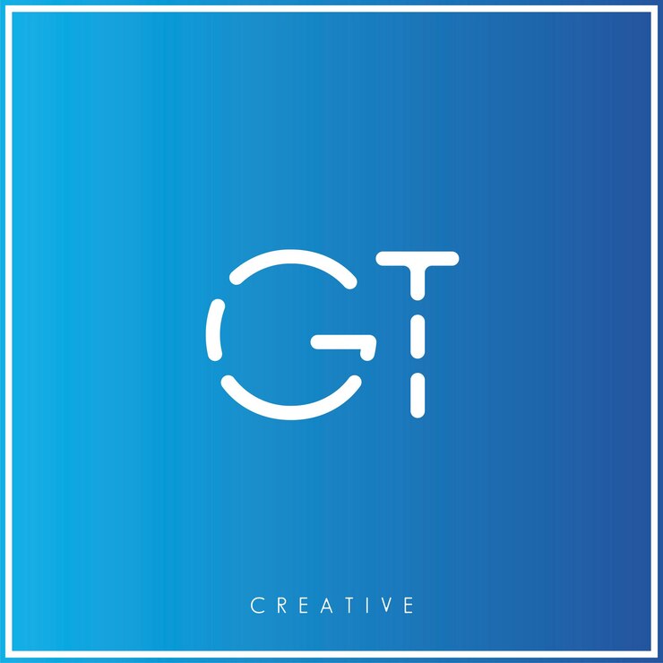 Vettore gt premium vector latter logo design minimalista logo illustrazione design grafico design monogramma