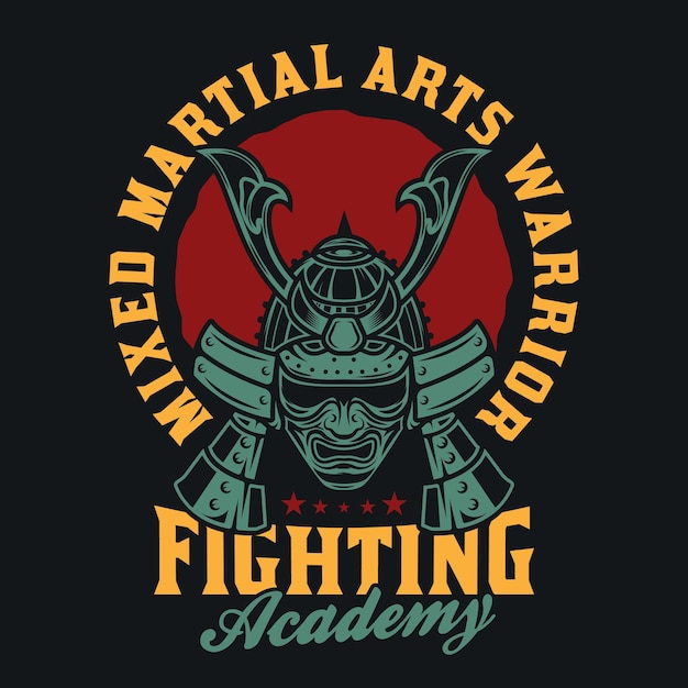 guerriero samurai di arti marziali