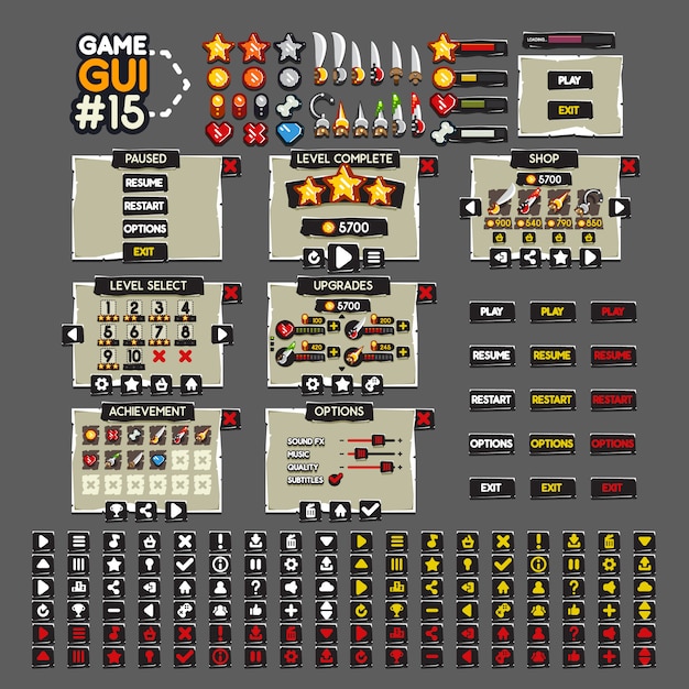 GUI del gioco
