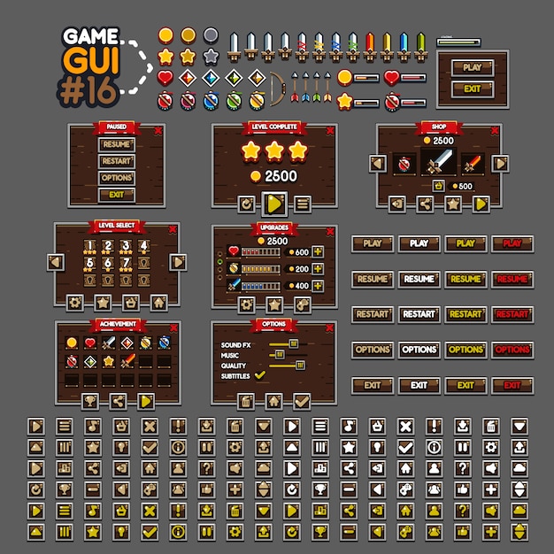 GUI del gioco