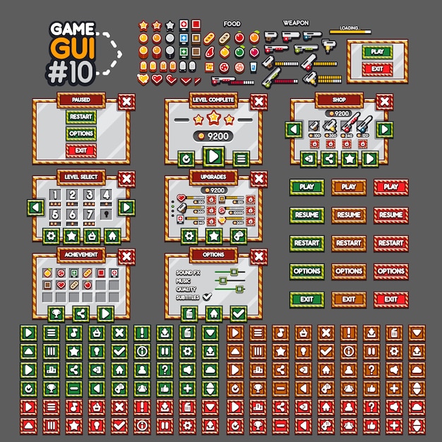 GUI del gioco