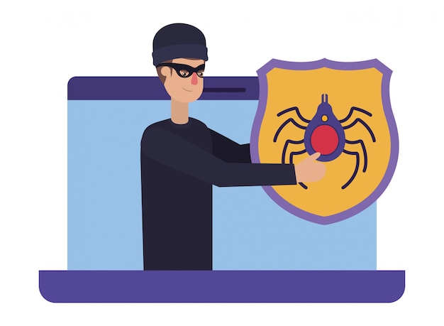 hacker rubare informazioni avatar personaggio