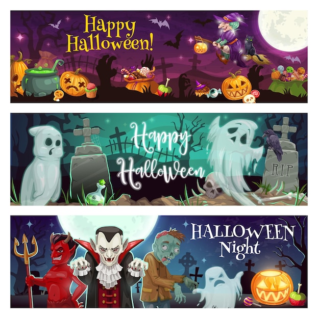 Halloween fantasmi strega vampiro dracula diavolo