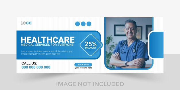 Healthcare Hospital Medical Facebook Cover Design