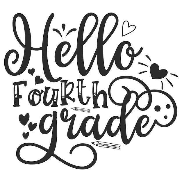 Hello grade SVG Back to School Svg Bundle Boy Ready to Hit School Svg First Day of School design