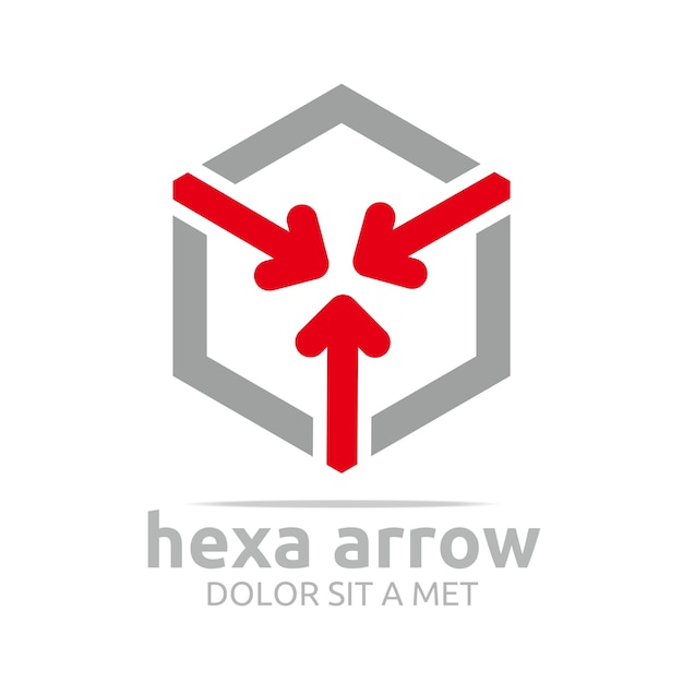 Hexa Arrows Logo Design